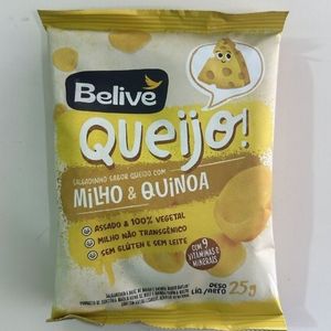 imagem do produto Salgadinho sabor queijo, milho e quinoa