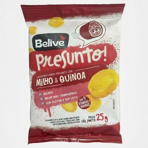 imagem do produto Salgadinho sabor presunto, milho e quinoa