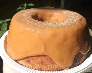 imagem do produto Bolo de churros c/ doce de leite caseiro 100% artesanal.