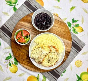 imagem do produto Marmita - Frango Parmegiana & Purê de Batata