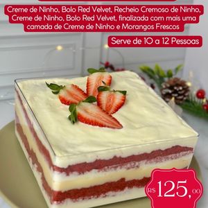 imagem do produto Cake Acrílica Red Velvet  