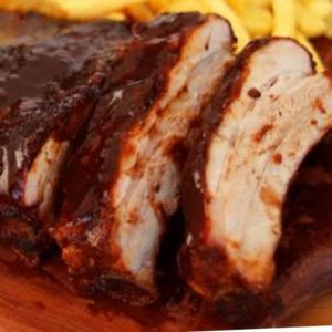 imagem do produto Costelinha suína com molho barbecue 