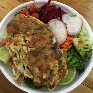 imagem do produto Salada + Carne P