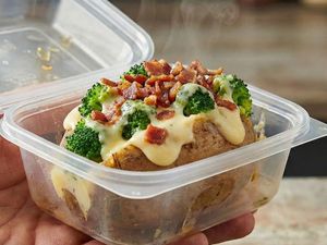 imagem do produto Mini Batata Recheada Brócolis, Requeijão & Bacon