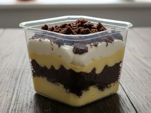 imagem do produto Brownie no pote com chantininho