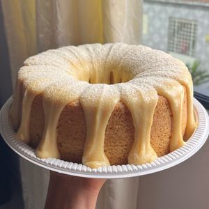 imagem do produto Cobertura em tiras | Massa de trigo com cobertura de Ninho 