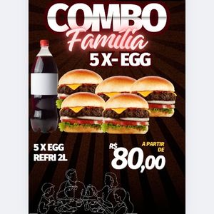 imagem do produto COMBO FAMILHA 5 x egg+refri 2l gratis