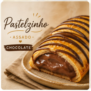 imagem do produto 25 unid Pastelzinho Assado Chocolate