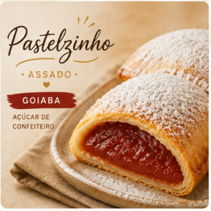 imagem do produto 25 unid Pastelzinho Assado Goiaba