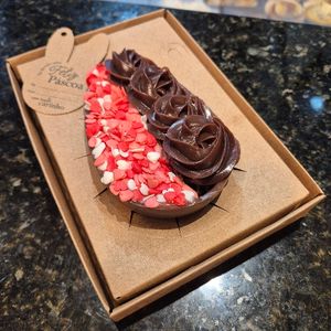 imagem do produto Ovo de Colher Mousse Morango com Brigadeiro