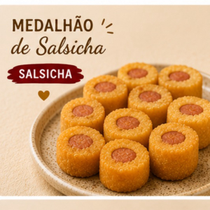 imagem do produto 25 Unid Medalhão de Salsicha