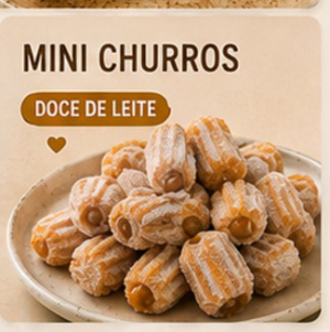 imagem do produto Mini Churros Doce de Leite 25 unidades