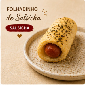 imagem do produto 25 unid Enroladinho Salsicha Folhado