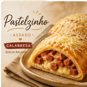 imagem do produto 25 unid Pastelzinho Calabresa 