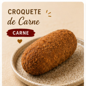 imagem do produto 25 Unid Croquete Carne com Requeijão
