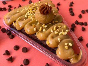 imagem do produto Fatia de Brownie com Doce de Leite