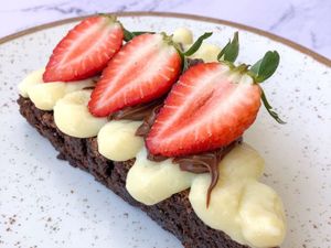 imagem do produto Fatia de Brownie Ninho com Nutella