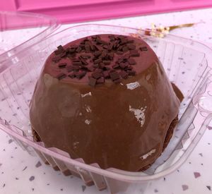 imagem do produto Mini Bolo Vulcão - Chocolate com Brigadeiro