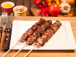 imagem do produto Espetinho Linguiça de Costela Com Queijo