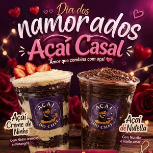 imagem do produto Açaí 1 de ninho e 1 de nutella 