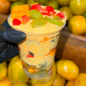 imagem do produto Salada de frutas c/creme de maracujá
