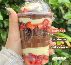 imagem do produto Copo Ninho morango e Nutella