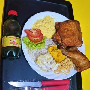 imagem do produto Frango frito completo + refri 250ml