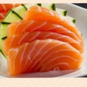 imagem do produto Sashimi  de salmão (4 fatias)