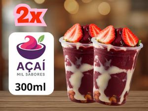 imagem do produto 2 x Açai de 300ml