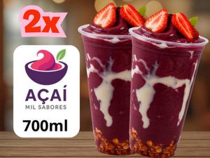 imagem do produto 2 x Açaí 700ml