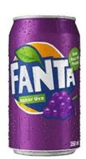 imagem do produto Fanta uva lata 350ml 