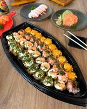 imagem do produto Barca de 50 peças de hot roll