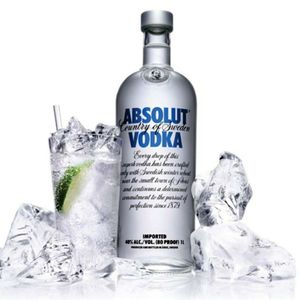 imagem do produto Vodka Absolut ( Dose R$ 9)