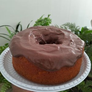 imagem do produto Bolo de cenoura com cobertura de brigadeiro de chocolate 