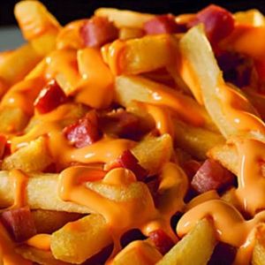 imagem do produto Batata com queijos e bacon 