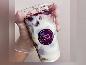 imagem do produto Açaí Doce Tentação 550ml (incluso 2 Cremes Premium)