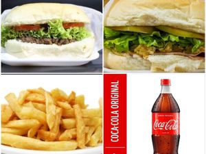 imagem do produto X Burguer + X Frango + Batatinha + Coca Cola 1 Litro