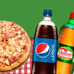 imagem do produto Pizza média + refri de 1 litro