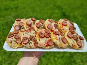 imagem do produto Mini Pizza de Calabresa com 10 unidades