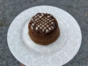 imagem do produto Tortinha Cookie com Brigadeiro de Ninho e Nutella