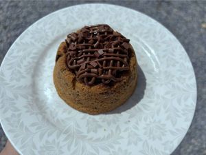 imagem do produto Tortinha Cookie com Brigadeiro de Chocolate e Nutella