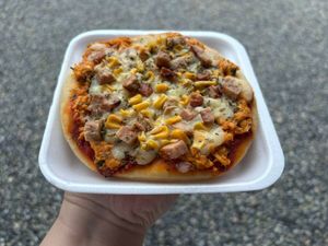 imagem do produto Pizza Individual de Frango, Bacon e Milho