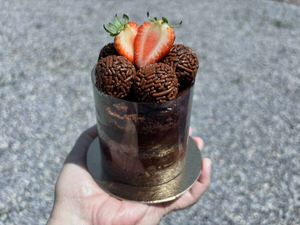 imagem do produto Mini Bolinho com Massa de Chocolate (Escolha seu Recheio)