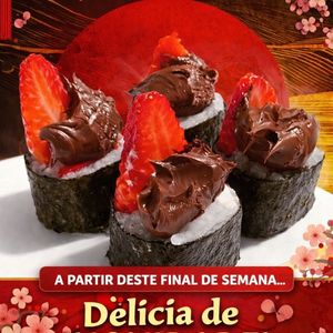 imagem do produto Hussomaki de morango e nutella 
