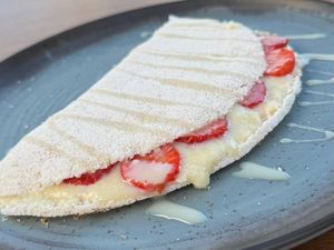 imagem do produto Tapioca Leite condensado e morango