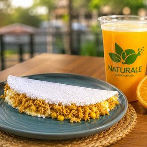 imagem do produto Tapioca + suco de laranja