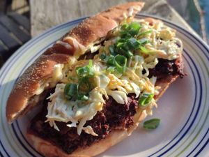 imagem do produto Pão com bolinho e bacon