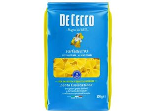 imagem do produto Macarrão De Cecco Farfalle 500g