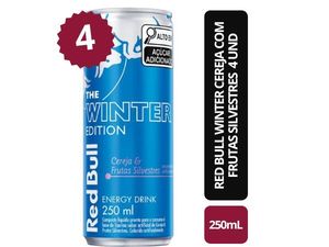 imagem do produto Red Bull Winter Cereja E Frutas Silvestres 250ml - 4un - Gelado