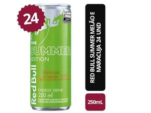 imagem do produto Red Bull Summer Melão E Maracuja 250ml - Pack 24 Un